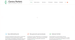 Desktop Screenshot of centroperfetti.com