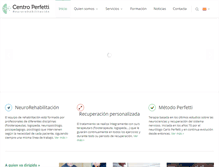 Tablet Screenshot of centroperfetti.com
